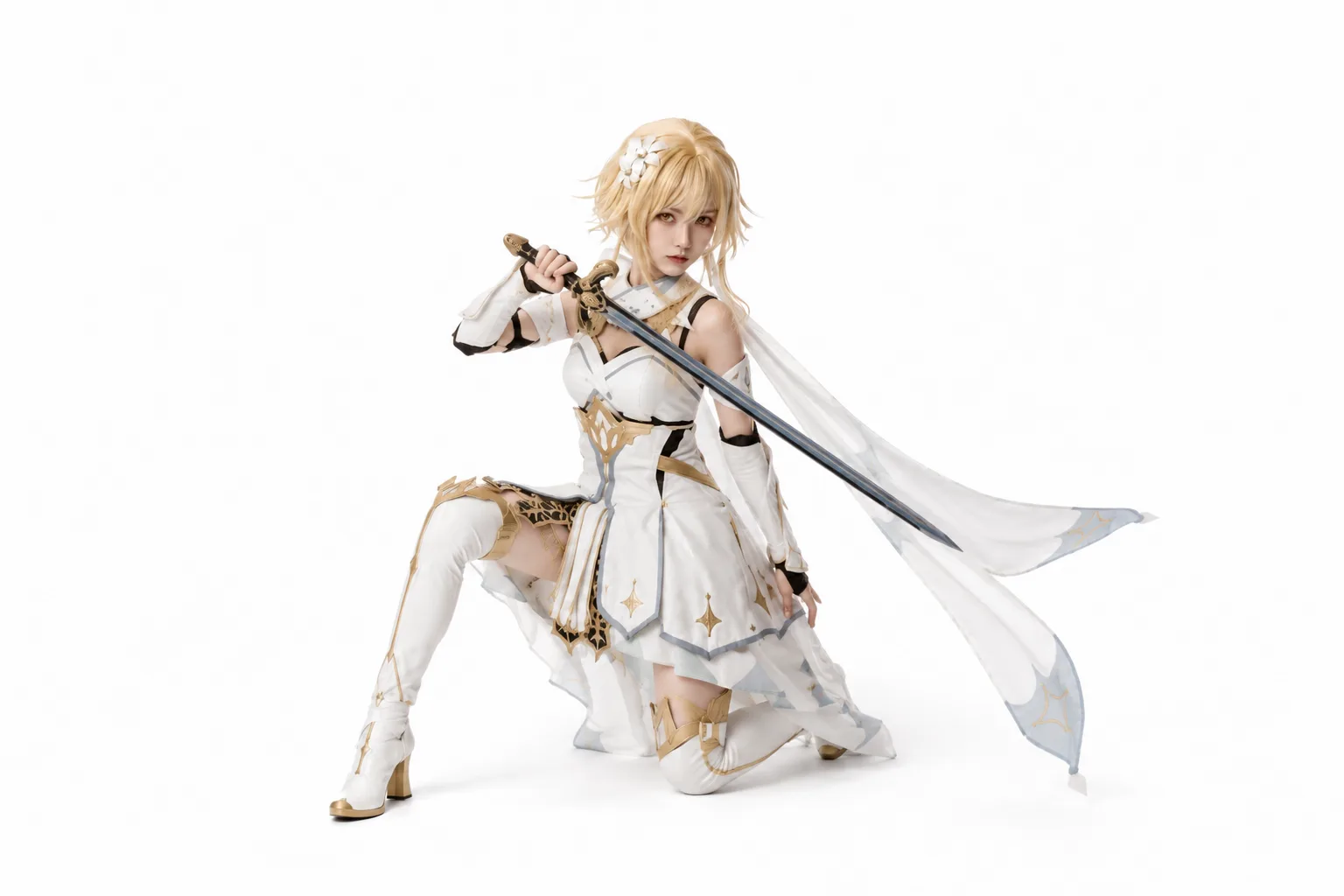 原神 荧 Cosplay 拍摄动作参考图